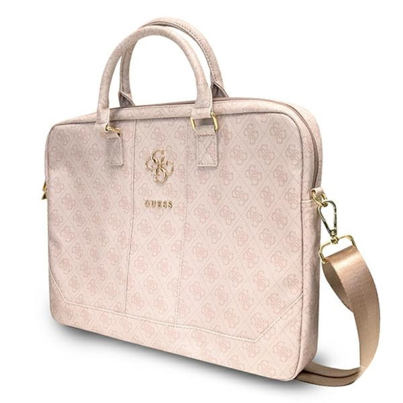 Tasche für Computer Guess 4G Big Metal Logo - 15" / 16" Laptop-Tasche (rosa) – Produktabbildung 2