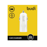 Budi - USB Autoladegerät (weiß) – Produktabbildung 3
