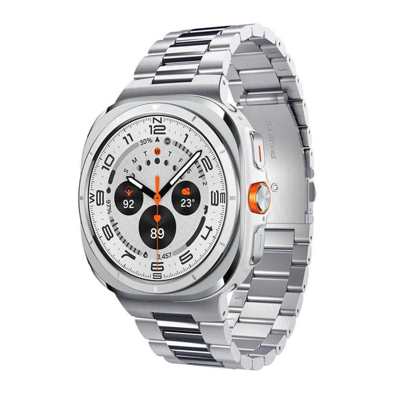 Spigen Modern Fit Band - Armband für Samsung Galaxy Watch Ultra 47 mm (silber) – Produktabbildung 2