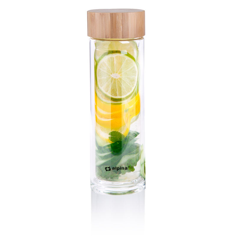 Alpina - Glas- termo Flasche (dvojitá stěna) 450 ml