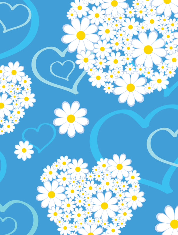 Jiný Nexgen Skins with 3D effect for iPad 2/3/4 (Hearts and Daisies 3D) – Produktabbildung 2
