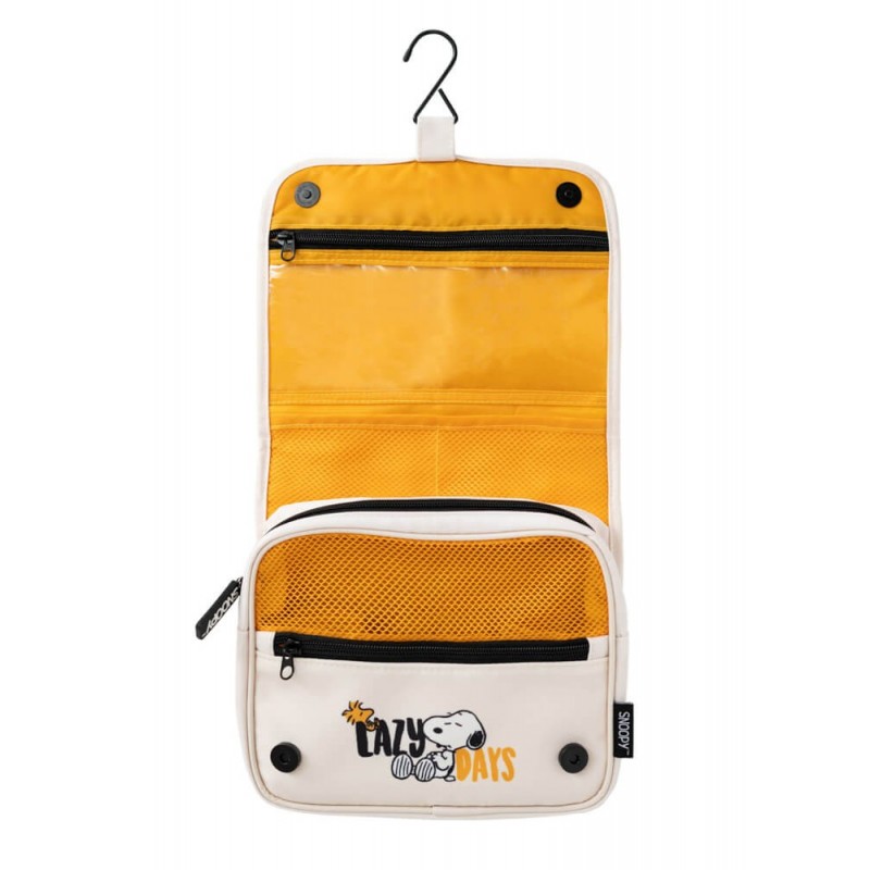 Snoopy – Reise- Kosmetik- Tasche s háčkem für zavěšení – Produktabbildung 2