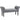 HOMCOM Sitzbank, Bettbank, robuste Bauweise, weiche Polsterung, 102x36x51 cm, Grau