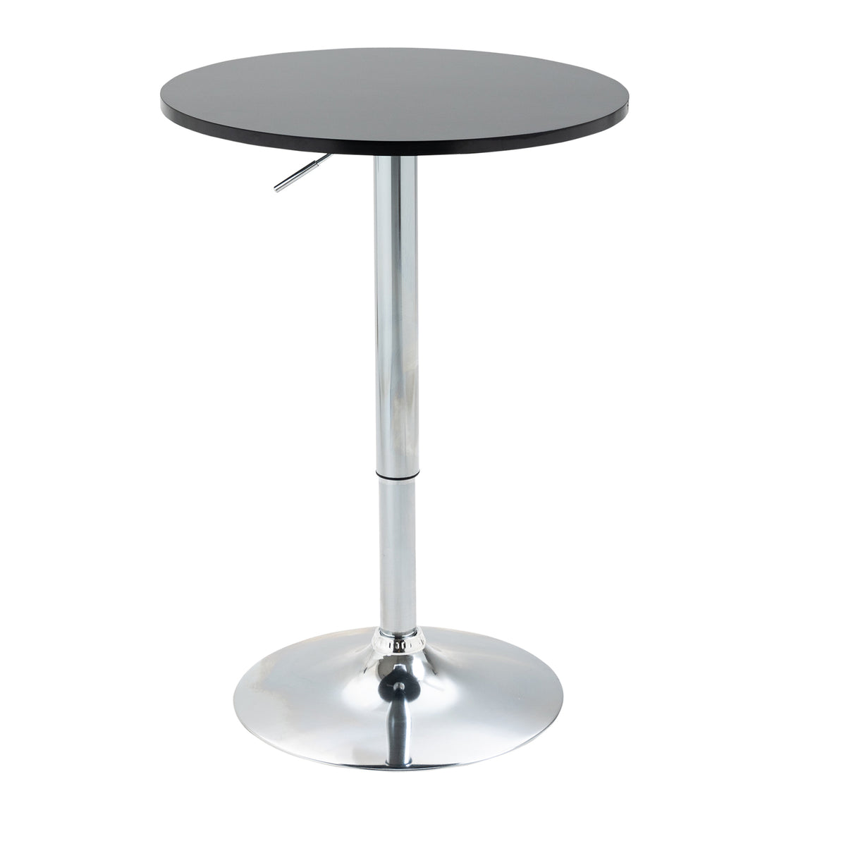 HOMCOM Bartisch modern rund Esstisch 360° Drehtisch höhenverstellbarer Bistrotisch Stehtisch Küchentisch