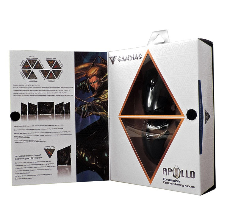 Gamdias Apollo Optical - Gaming Optical Mouse (3200 DPI) – Produktabbildung 8