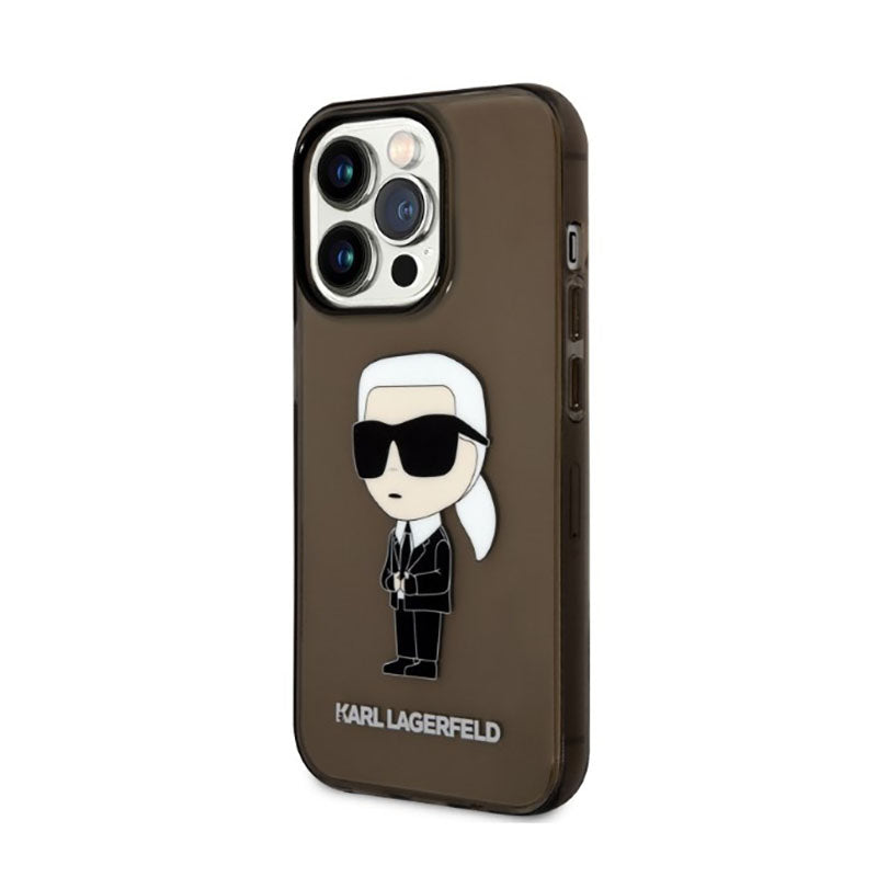 Karl Lagerfeld IML NFT Ikonik - Hülle für iPhone 14 Pro (schwarz) – Produktabbildung 2