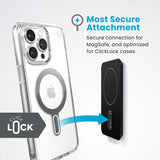 Halterung Speck Everywhere + ClickLock - magnetische Halterung MagSafe (schwarz) – Produktabbildung 5