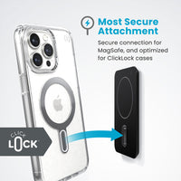 Halterung Speck Everywhere + ClickLock - magnetische Halterung MagSafe (schwarz) – Produktabbildung 5