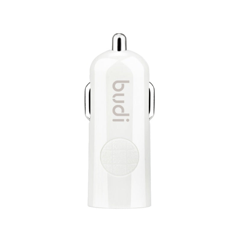 Budi - USB Autoladegerät + Kabel USB-C (weiß) – Produktabbildung 2