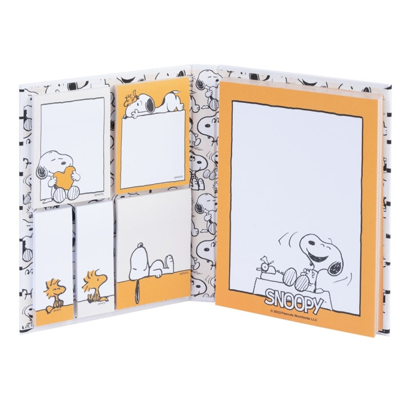 Snoopy - Samolepicí Notizbuch A6 aus der Kollektion Lazy Days