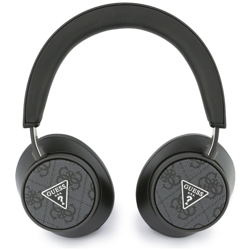 Guess 4G Triangle Logo - Kabellose Kopfhörer přes uši Bluetooth V5.4 ENC (schwarz) – Produktabbildung 2