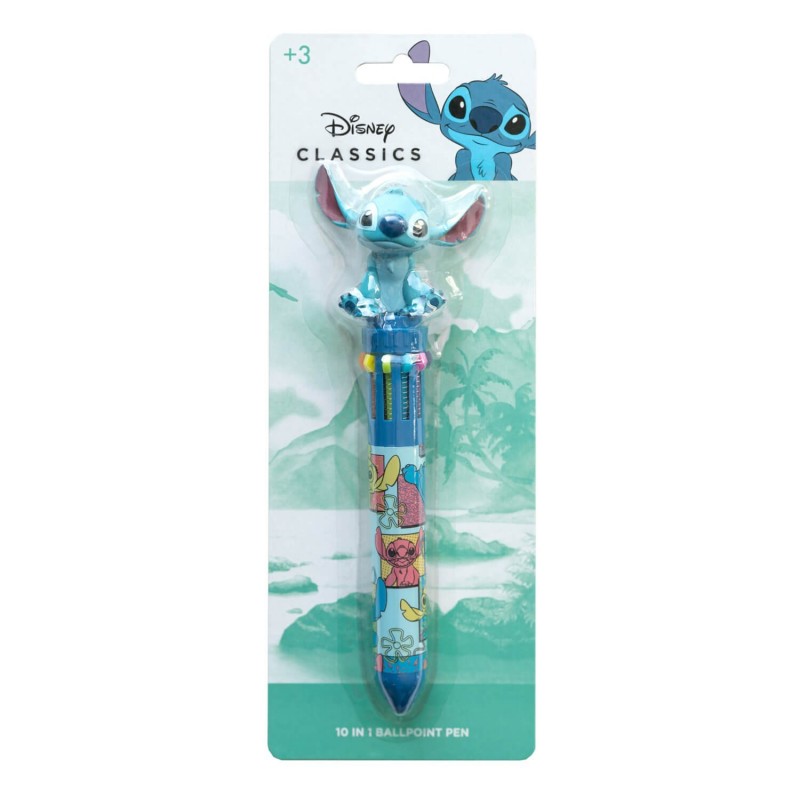Disney Stitch - 10barevné automatické Stift s 3D figurkou – Produktabbildung 3