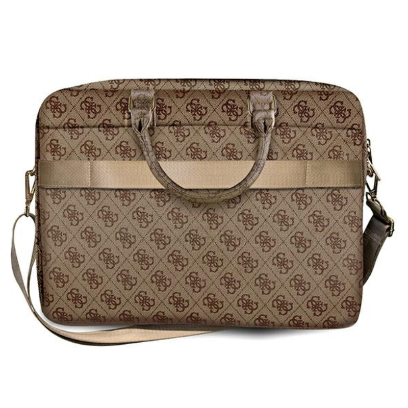 Tasche für Computer Guess 4G Big Metal Logo - 15" / 16" Laptop-Tasche (braun) – Produktabbildung 2
