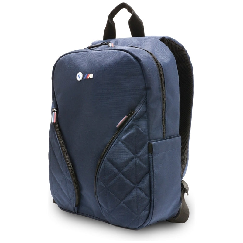 BMW Nylonové kapsy a Metall- Logo - Rucksack für Laptop 16" (dunkel blau) – Produktabbildung 2