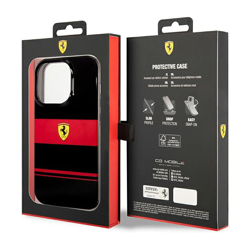 Ferrari Combi MagSafe - Hülle für iPhone 14 Pro (schwarz) – Produktabbildung 8