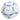 Dunlop - Mini Trainings- Fußball- Ball für Kinder 32 panelů Größe 2 (weiß/blau)