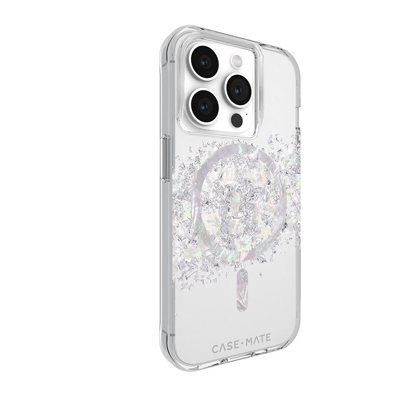 Case-Mate Karat MagSafe - Hülle für iPhone 15 Pro s perlou (A Touch of Pearl) – Produktabbildung 2