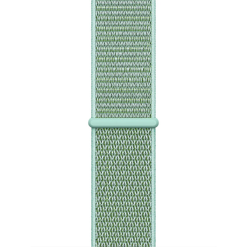 Crong Nylon - Sport- Armband für Apple Watch 38/40/41/42 mm (Atlantic Green) – Produktabbildung 2