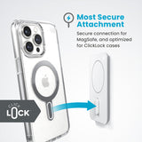 Halterung Speck Everywhere + ClickLock - magnetische Halterung MagSafe (weiß) – Produktabbildung 5
