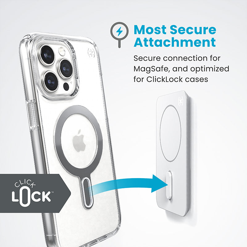 Halterung Speck Everywhere + ClickLock - magnetische Halterung MagSafe (weiß) – Produktabbildung 5