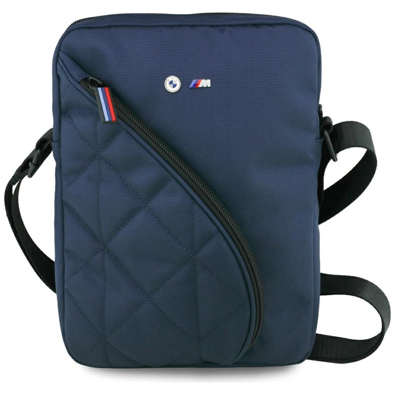 Nylonové kapsy a Metall- Logo BMW - Tasche für Tablet 10" (dunkel blau)