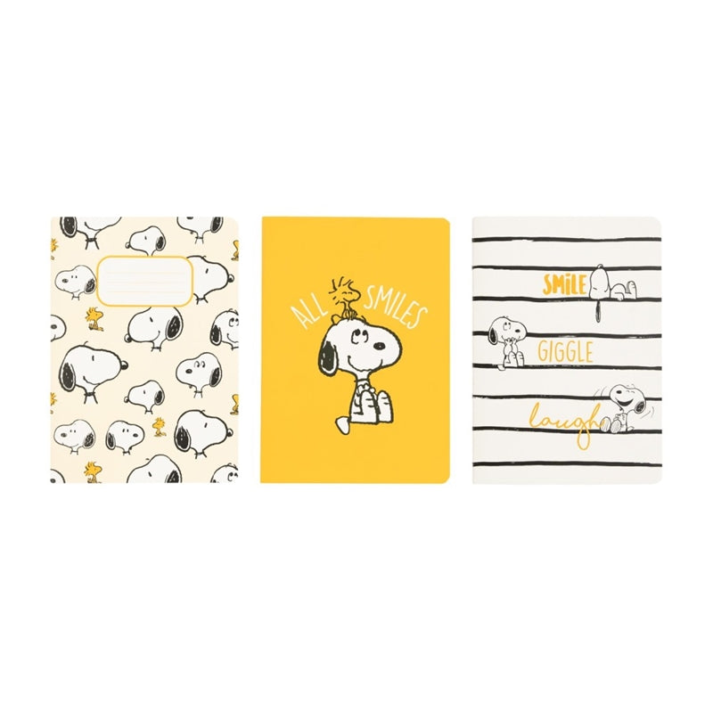 Snoopy - Set Hefte A6 aus der Kollektion Lazy Days (3 Stück) – Produktabbildung 2