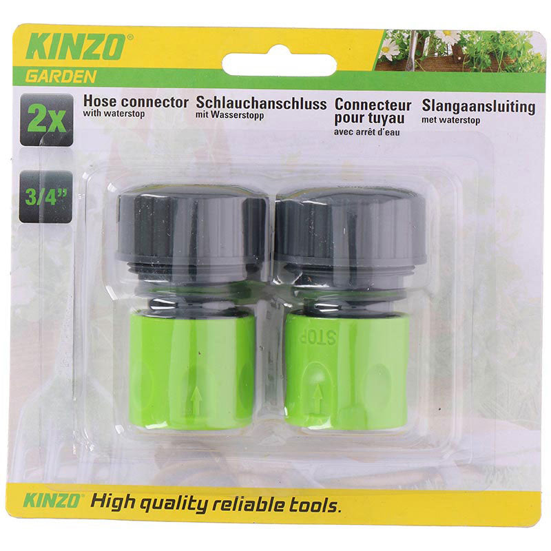Kinzo - 3/4 "spojka Garten- hadice 2 Stk