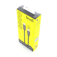 Budi - Kabel USB-C - USB-C 2,4A, 1 m (schwarz)
