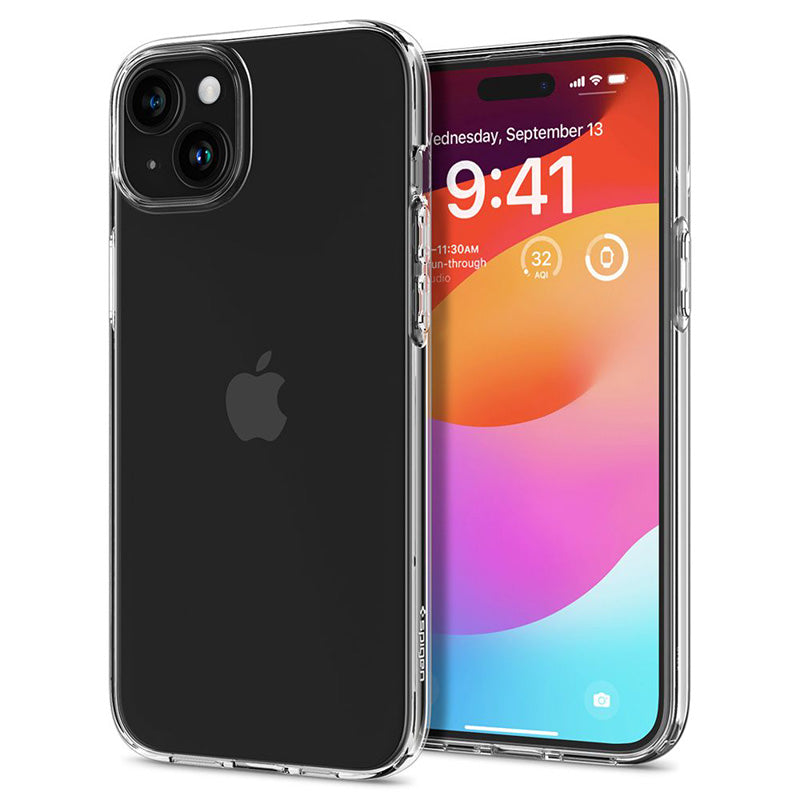 Spigen Liquid Crystal - Hülle für iPhone 15 Plus (transparent)