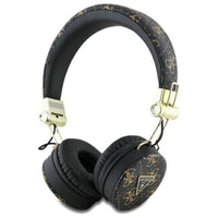 Guess 4G Triangle Round Shape - kabellose Bluetooth Kopfhörer ENC (schwarz)