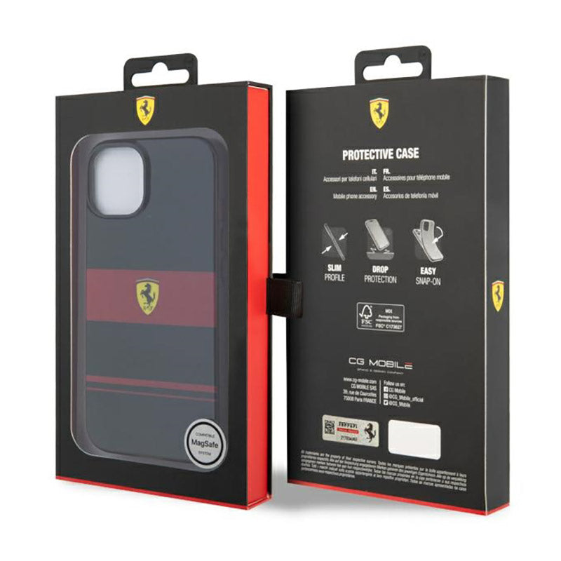 Ferrari Combi MagSafe - Hülle für iPhone 14 (schwarz) – Produktabbildung 8