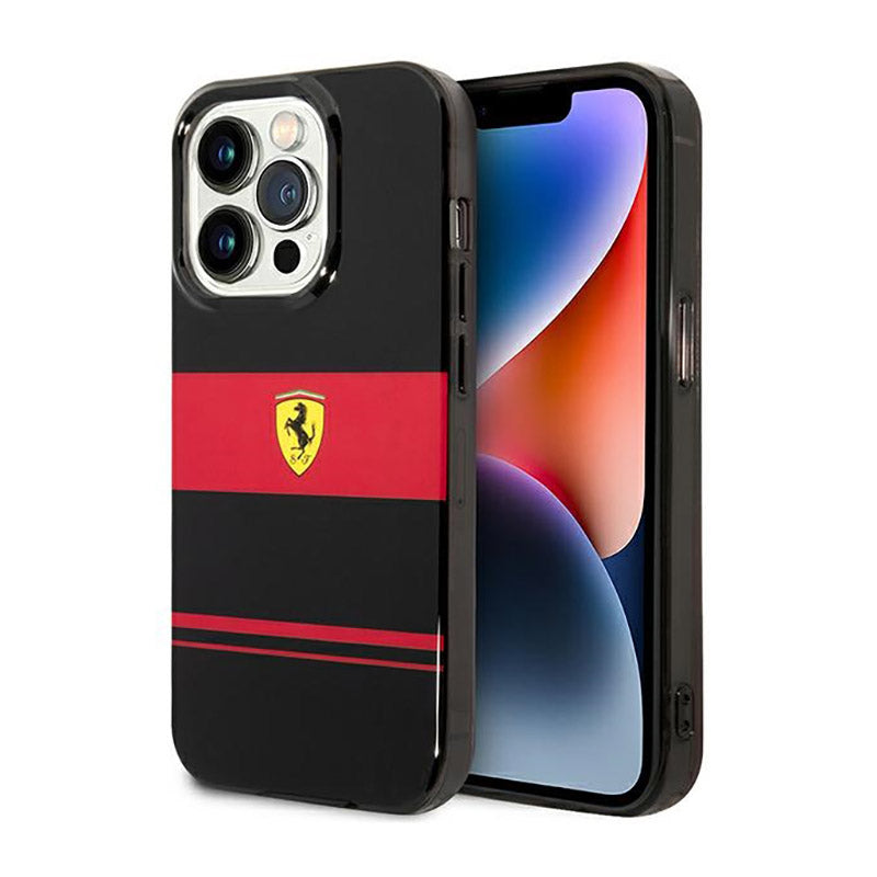 Ferrari Combi MagSafe - Hülle für iPhone 14 Pro Max (schwarz)