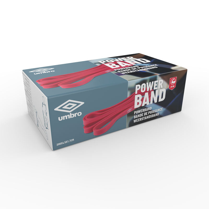 Umbro - Trainings- odporová guma 25 kg (rot) – Produktabbildung 2
