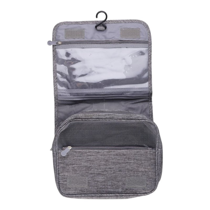 Dunlop - Reise- Tasche / Kosmetik- Täschchen 25x20x10 cm (grau) – Produktabbildung 2