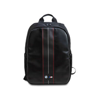 BMW Carbon Red Stripes - Rucksack für 16" Laptop (schwarz)