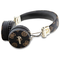 Guess Peony Script Round Shape - kabellose Bluetooth Kopfhörer ENC (schwarz) – Produktabbildung 2