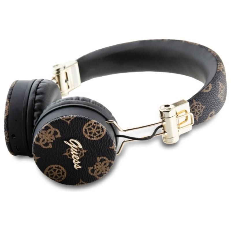 Guess Peony Script Round Shape - kabellose Bluetooth Kopfhörer ENC (schwarz) – Produktabbildung 2