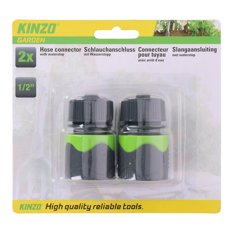 Kinzo - 1/2" Set konektorů Garten- hadice (2 Stk..) – Produktabbildung 2
