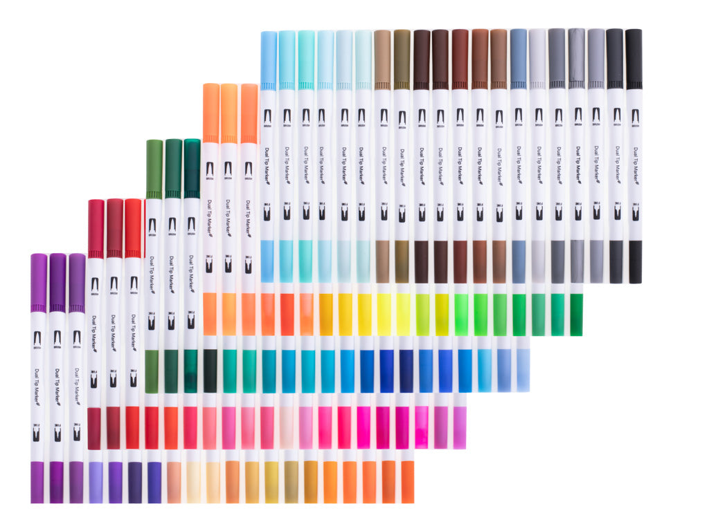 IKONKA Farbige Marker Marker Stifte Set 100 Stk – Produktabbildung 2