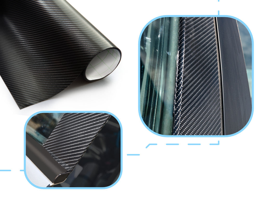 IKONKA Carbon 4D Rollfilm schwarz 1,52x30m