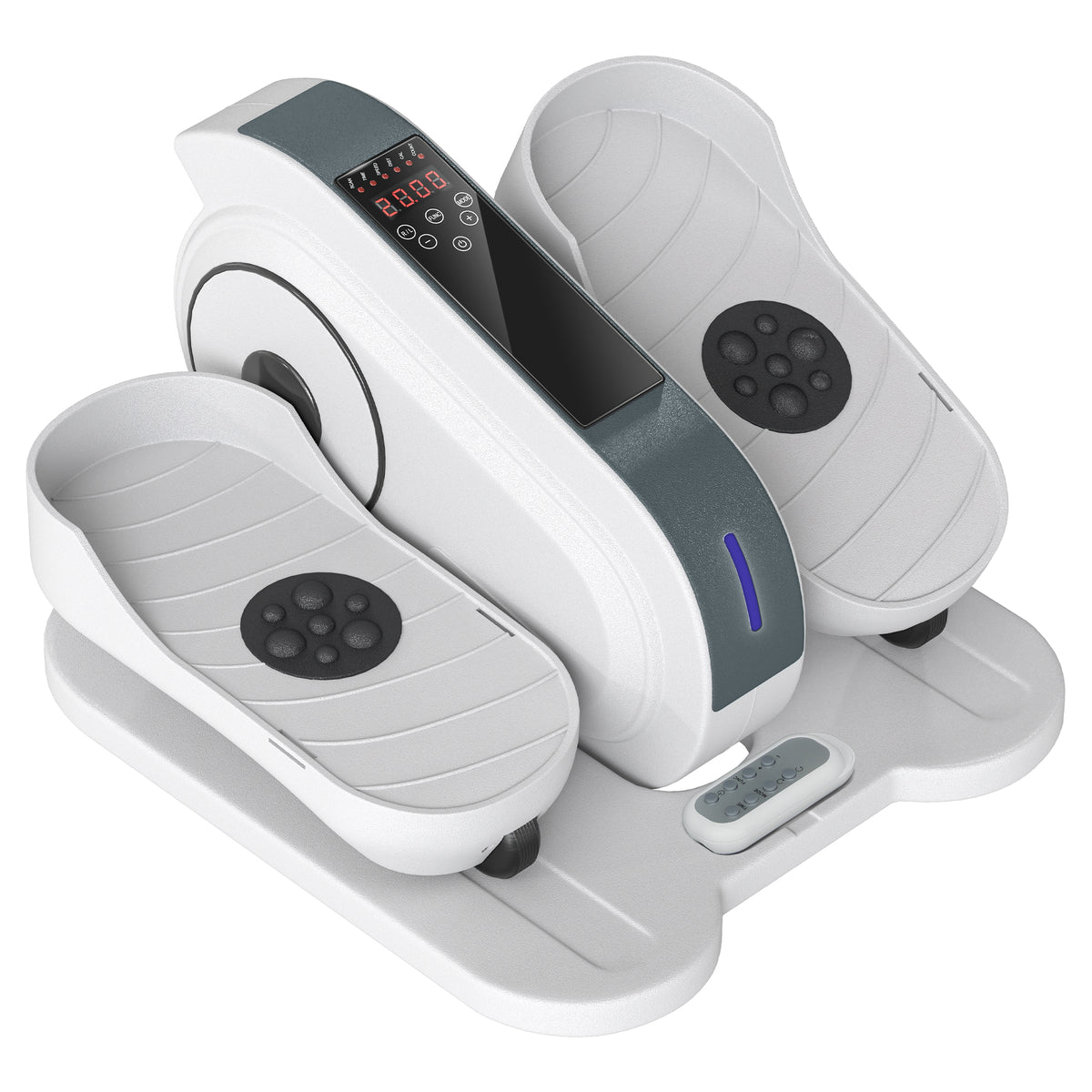 Sitzpedaltrainer, Mini-Ellipsen-Trainer mit LCD-Monitor, Fernbedienung, 10 einstellbare