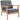 HOMCOM Einzelsofa Loungesessel Polsterstuhl mit Armlehnen Holzrahmen Leinen Grau 64,5 x 70 x 74 cm