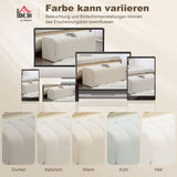HOMCOM Moderne Schlafzimmerbank, Polsterbank mit Holzrahmen, bis zu 220 kg belastbar, Fußstütze – Produktabbildung 7
