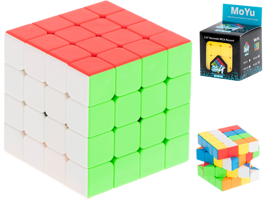 IKONKA Puzzle-Würfelspiel 4x4 MoYu
