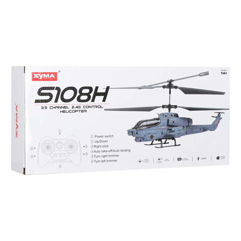RC-Hubschrauber Syma S108H 2,4 GHz, LED, Autostart, Flugstabilisierung, USB – Produktabbildung 9