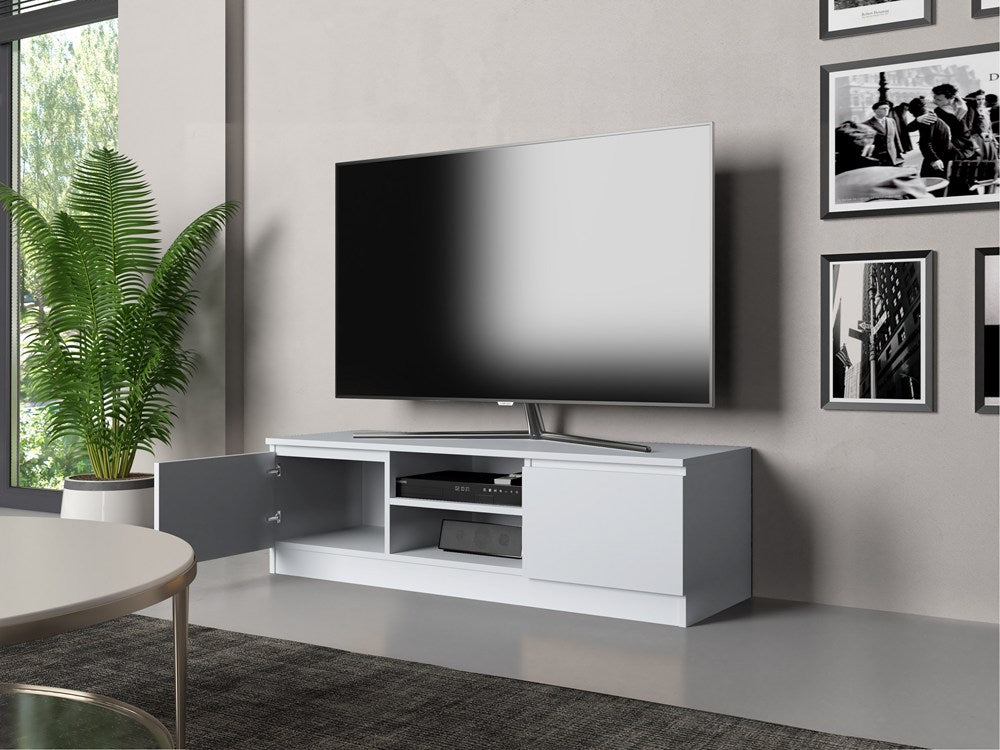TV-Schrank Malwa 120 WEISS – Produktabbildung 4