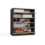 Schuhschrank ALEX ANTHRAZIT ARTISAN für Flur – Produktabbildung 8
