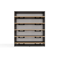 Schuhschrank ALEX ANTHRAZIT ARTISAN für Flur – Produktabbildung 9