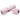 Verstellbare Hantel, 2 x 5kg Hanteln mit rutschfest Griff, Quadratisch Kurzhantelset aus Stahl Rosa