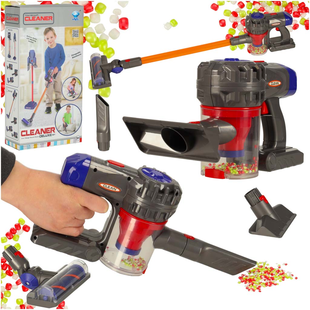 IKONKA Bodenstaubsauger für Kinder mit Saugfunktion 3in1